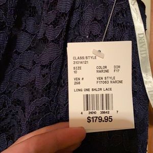 Bridesmaid navy blue dress